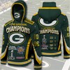 Green Bay Packers 3D All Over Print Hoodie For Fans - 4 Times Super Bowl Champions