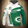 Green Bay Packers 3D Hoodie Pullover Gift For Fans With All Over Print