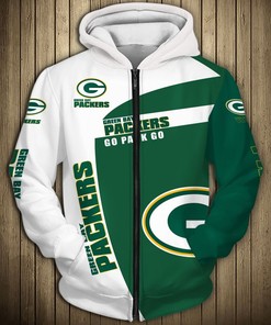 Green Bay Packers 3D Hoodie Pullover Gift For Fans With All Over Print