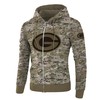 Green Bay Packers Camo All Over Print 3D Hoodie For Fans 