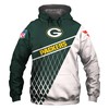 Green Bay Packers Zip Hoodie Gift For Fans With All Over Print