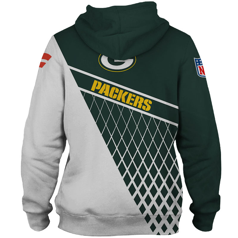 Green Bay Packers Zip Hoodie Gift For Fans With All Over Print