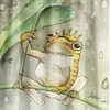 Green Frog King Shower Curtain - Unique Bathroom Decoration