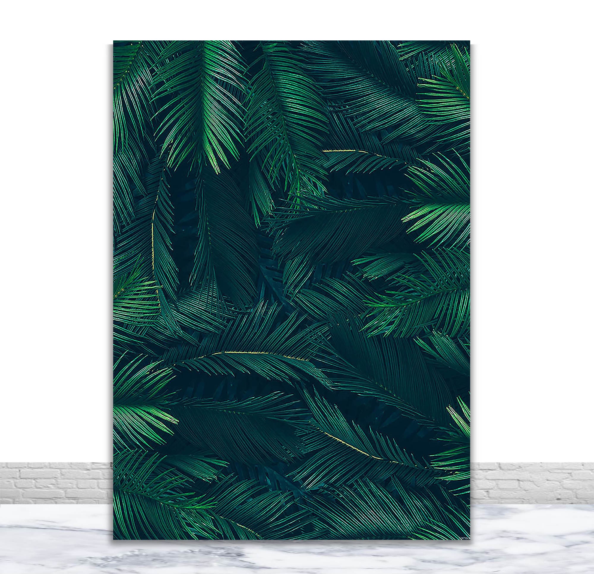 Green Leaves Photography Backdrops For A Jungle-Themed Photoshoot