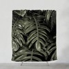 Green Monstera Leaves Shower Curtain: Unique Bohemian Bathroom Art and Wedding Gift with Nature Theme