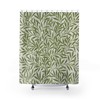 Green Plant William Morris Botanical Shower Curtain