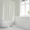 Green Safari Animal Print Shower Curtain, Exotic Bathroom Decor