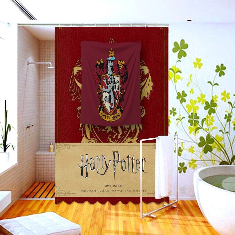 Gryffindor Shower Curtain For Harry Potter Fans