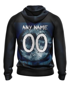 Halloween Custom Name & Number Houston Texans Hoodie 3D With All Over Print, Perfect For Fans