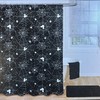Halloween Disney Mickey Mouse Head Shower Curtain Spiders Webs Black