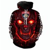Halloween Florida Panthers All Over Print 3D Skulls Hoodie
