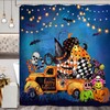 Halloween Gnomes Trick Or Treat Shower Curtain
