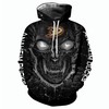Halloween Hoodie - Anaheim Ducks 3D Skulls Pullover Nhl Edition
