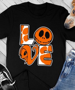 Halloween Jack and Sally Love the Clemson Tigers - NCAA T-Shirt Hoodie Sweatshirt for Fans
