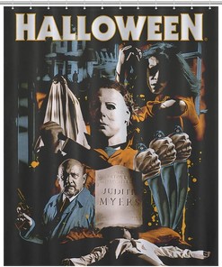 Halloween Michael Myerss Modern Style Shower Curtain For A Chic Bathroom