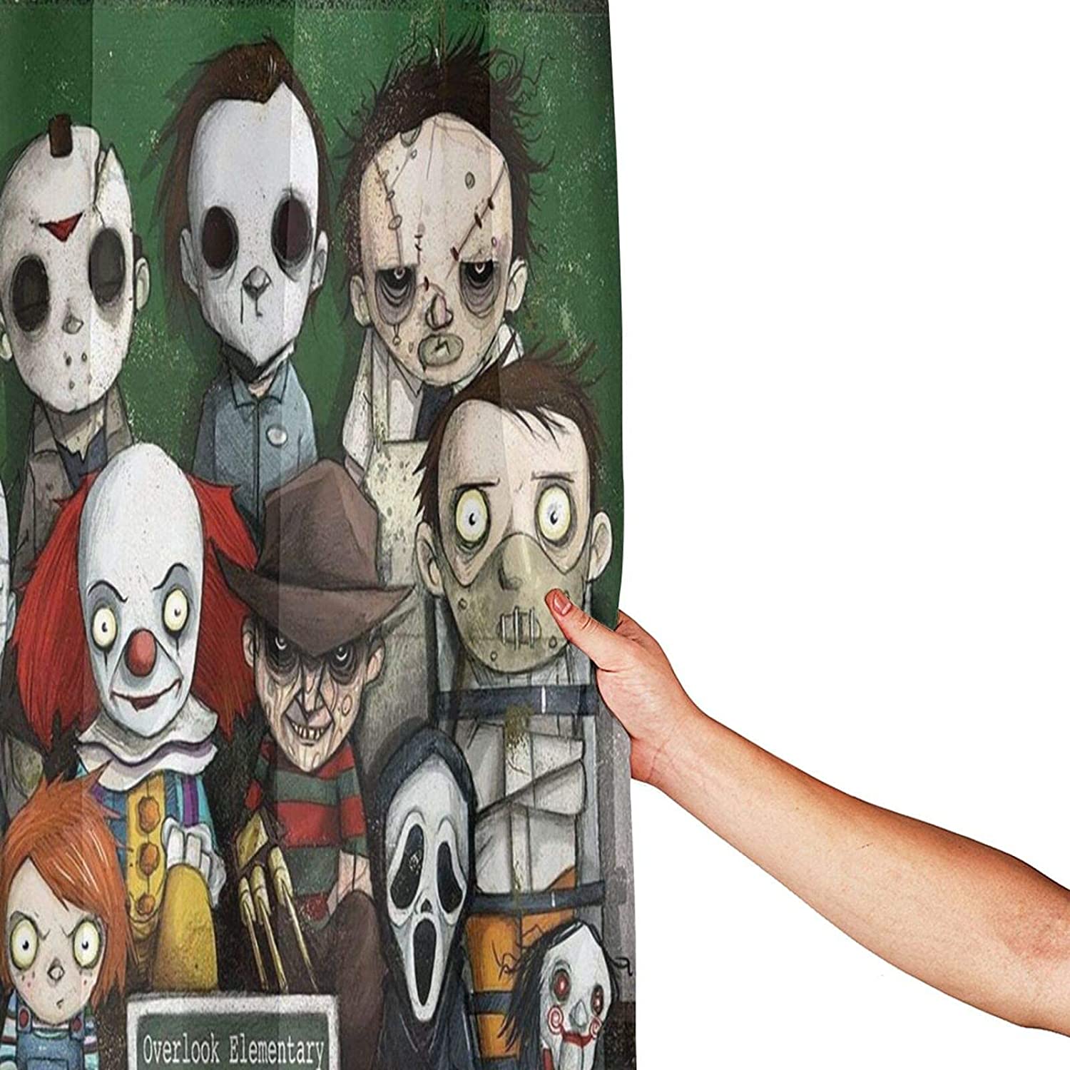Halloween Scary Evil Killer Michael Myers Durable Shower Curtain