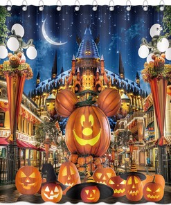 Halloween Shower Curtain By Dephoto - A Whimsical And Spooky Design For Your Bathroom Decor