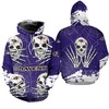 Halloween Skull Graphic All Over Print Baltimore Ravens Hoodie