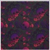 Halloween Skull, Mushrooms And Bones Shower Curtain - Waterproof Fabric Decoration With Metal Grommet Holes