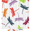 Hand Drawn Dragonfly Shower Curtain - Unique And Creative Bathroom Accessory