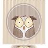 Hand Drawn Forest Animals Owl Shower Curtain - Waterproof Fabric Bathroom Decoration