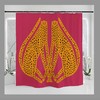 Hand Drawn Leopards Hot Pink Shower Curtain - Animal Print Housewarming Gift Idea