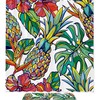 Hand Drawn Pineapple Shower Curtain - Colorful And Waterproof Fabric Bathroom Decor