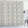 Happy Animal Print Penguin Funny Shower Curtain For Bathroom Decor