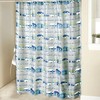 Happy Camper Shower Curtain With Rv Design