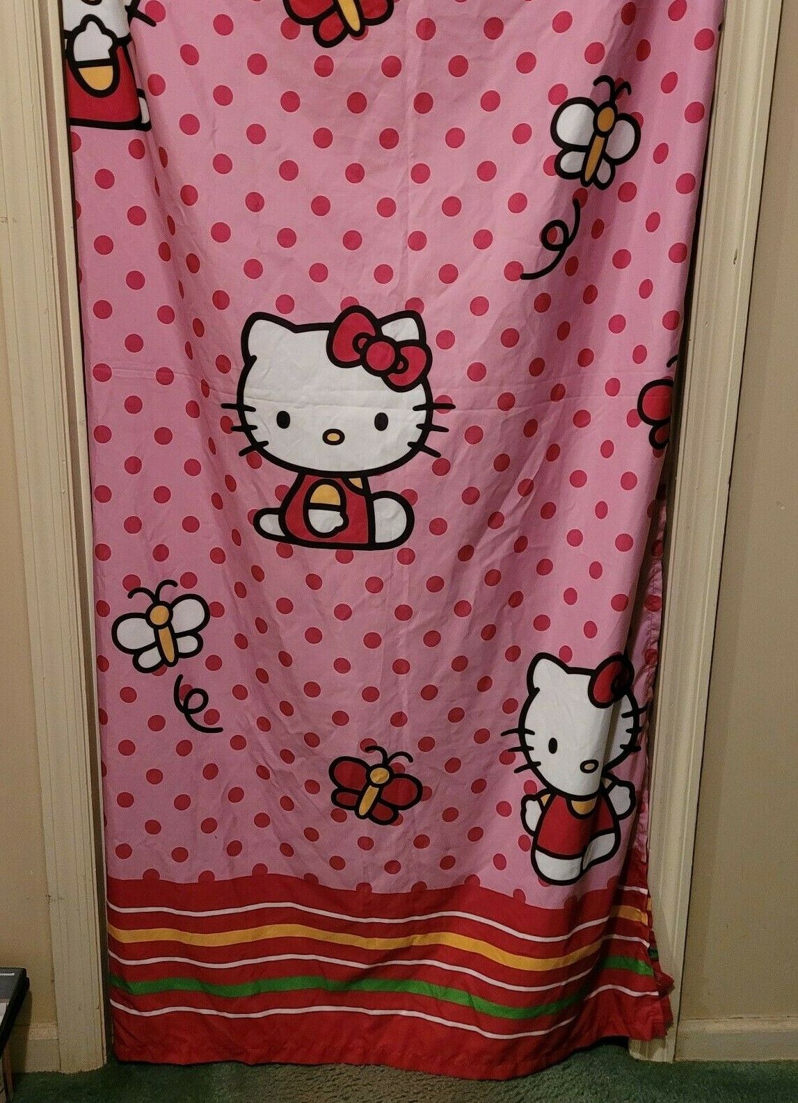 Happy Year Xmas Snowflake Fabric Shower Curtain With Festive Design For Bathroom Decor