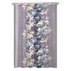 Harmony Garden Floral Lavender Blue Pink Shower Curtain for Relaxing Bathroom Decor