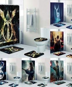 Harry Potter Bathroom Decor Shower Curtain