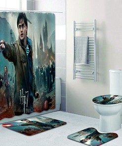 Harry Potter Bathroom Decor Shower Curtain