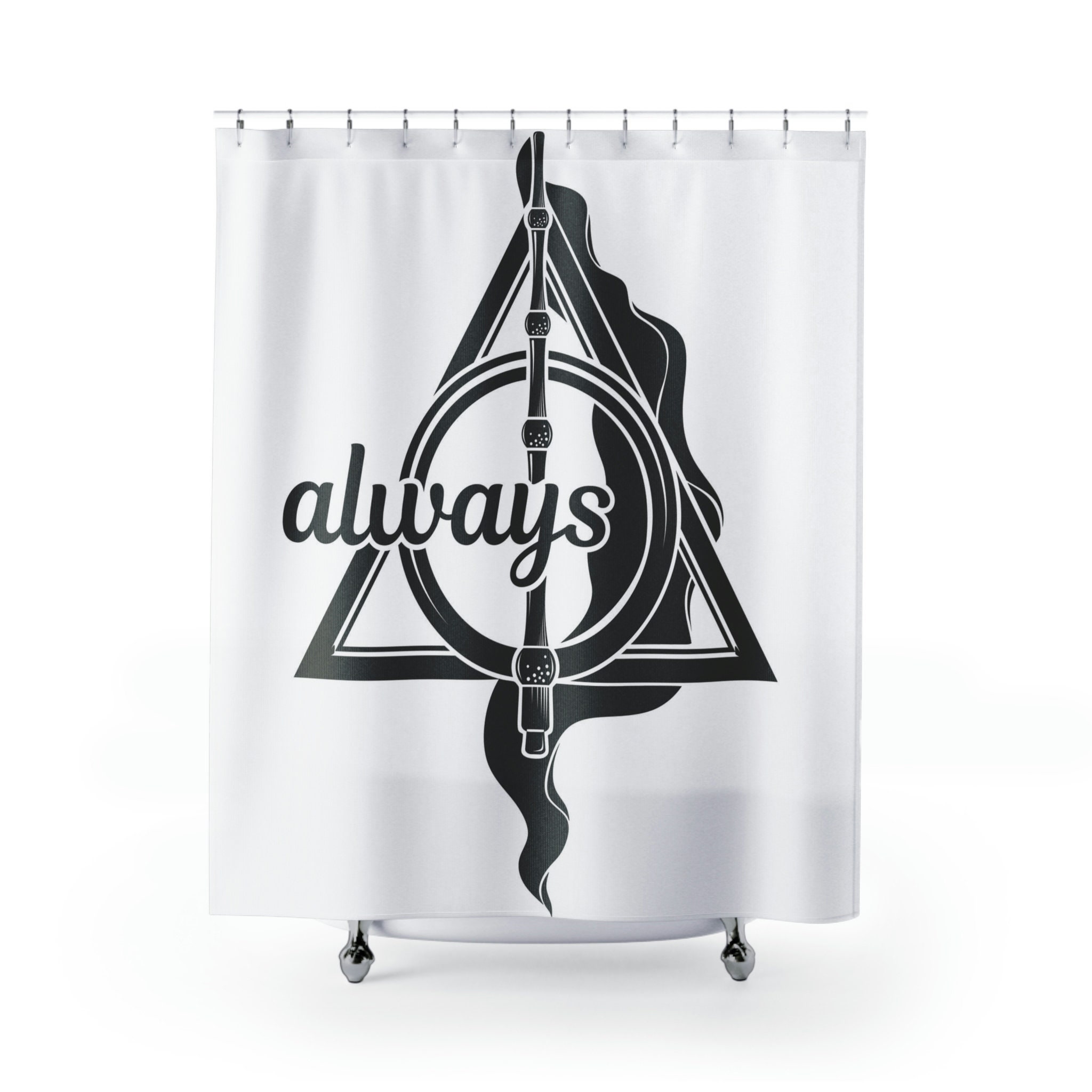 Harry Potter Characters Shower Curtain For A Fan'S Bathroom