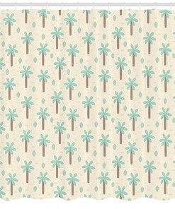 Hawaiian Breeze: Tropical Flowers and Leaves Shower Curtain for Your Bathroom 