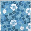 Hawaiian Flowers Bathroom Shower Curtain For Durable And Washable Decor