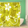 Hawaiian Luau and Tropical Polynesian Pattern Shower Curtain