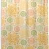 Heart Flower Colorful Shower Curtain - Waterproof Bath Curtain by WELLDAY