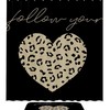 Heart Leopard Shower Curtain to Set Your Bathroom Apart with Unique & Creative Look 