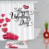 Heart Shape Gift Box Shower Curtain For A Lovely Bathroom