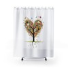 Heart Tree Shower Curtain Brings The Beauty Of Nature To Your Bathroom