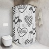 Hearts Asmr Shower Curtain For Relaxing Bath Time