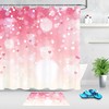 Heartwarming Bathroom Curtain Design