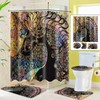 Heavenly Horse Unicorn Shower Curtain Set - the Ideal Addition to Your Bathroom 