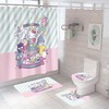 Hello Kitty Happy Birthday Bathroom Shower Curtain For A Fun Birthday Celebration 