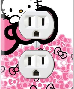 Hello Kitty Kids Shower Curtain, Colorful And Cute Bathroom Decor For Girls