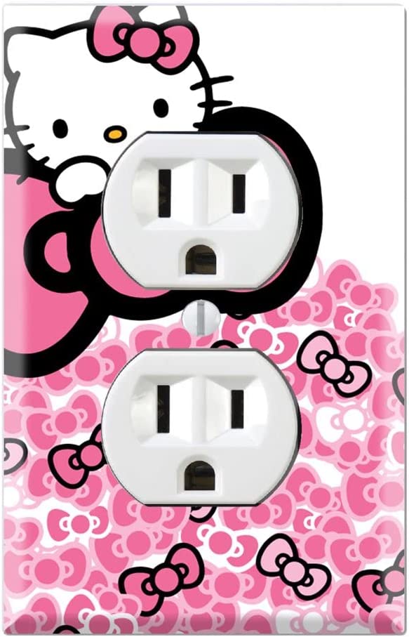 Hello Kitty Kids Shower Curtain, Colorful And Cute Bathroom Decor For Girls