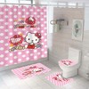 Hello Kitty Shower Curtain for Tub and Bathroom to Add a Sweet Touch to Your Bathroom Decor