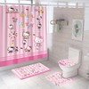 Hello Kitty Waterproof Shower Curtain For Happy Home Bathroom
