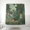 Henri Rousseau Tropical Bathroom Decor Jungle Shower Curtain